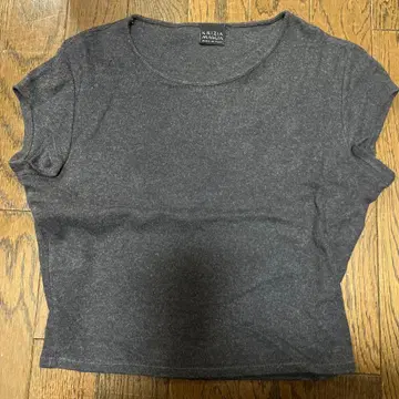 KRIZIA MAGLIA 그레이 반팔 T셔츠