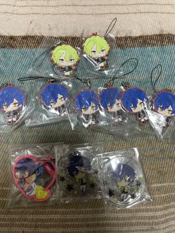 앙상블 스타즈 러버 스트랩 토모에 히요리 사자나미 쥰