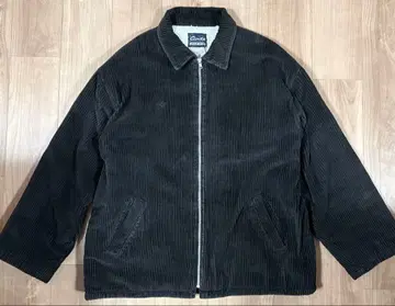 00s 코듀로이 집업 보아 자켓