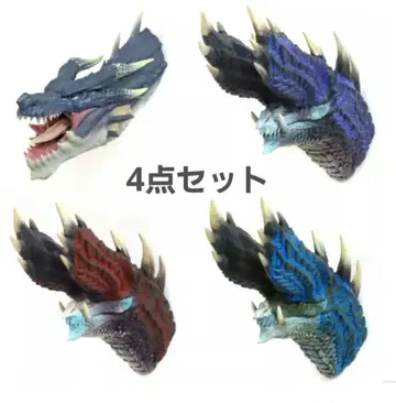 몬스터 헌터 제일복권 20주년 헤드 마그넷 컴프 세트