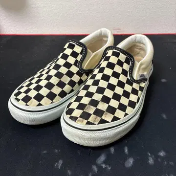 VANS 체커 패턴 슬립온