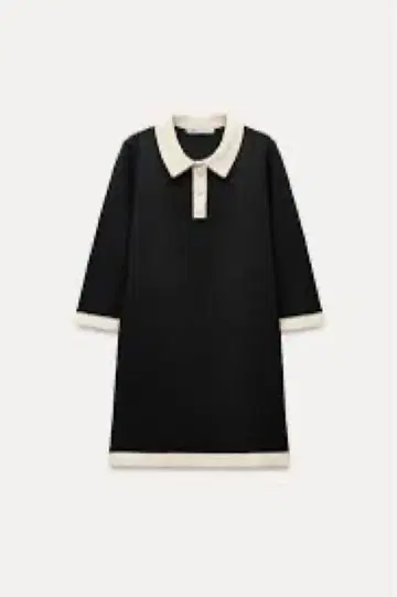 [ 실물 사진, 표기 택 포함 ] 자라 ZARA 숏 니트 원피스