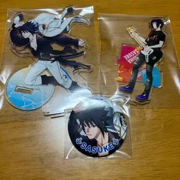 NARUTO the Live 나루토 마린룩 사스케 아크릴 스탠드 캔뱃지