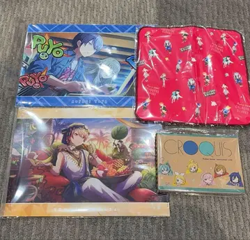 프로젝트 세카이 프로세카 클리어 파일 핸드 타월 스케치북