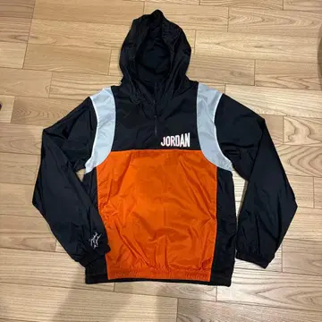 JORDAN 나일론 자켓 후드 부착