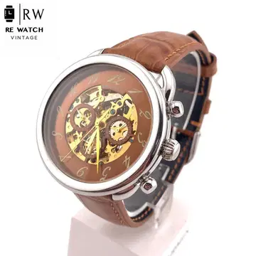 7-5371 BROOKIANA BA-1658 스켈레톤 자동 시계