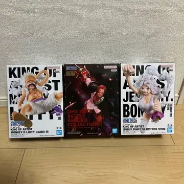 원피스 피규어 3체 세트 루피 샹크스 보니