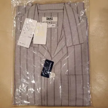 DAKS M 사이즈 체크 무늬 룸웨어