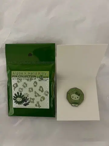 만박 일본관 해조 키티 핀 배지