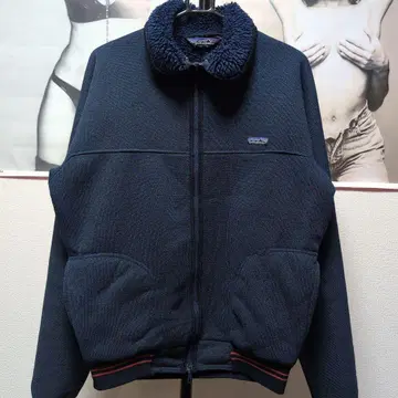 70s 80s 파타고니아 파일 둥근 카라 VINTAGE USA제 표기 L