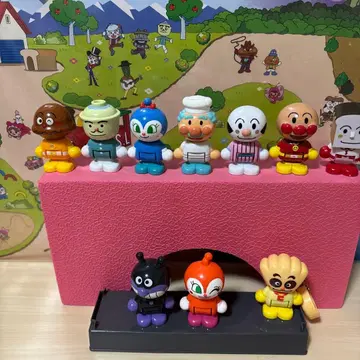 호빵맨 타운 인형