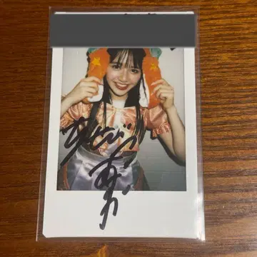 진제이 스즈카 친필 사인 폴라로이드