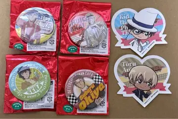 명탐정 코난 코난 카페 캔뱃지 카드 세트