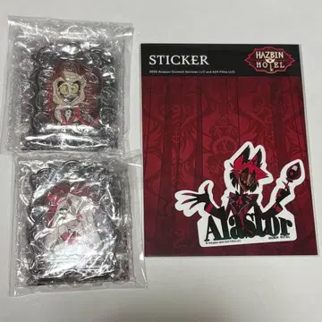 해즈빈 호텔 스티커 액자 스탠드 알래스터 찰리 바기