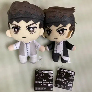 죠죠의 기묘한 모험 키시베 로한 봉제 인형 2체 세트