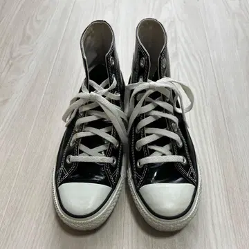 컨버스 올스타 블랙 하이컷 가죽