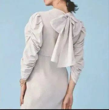 CELFORD 셀포드 2WAY 백리본 니트 원피스 I라인 38