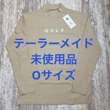 테일러메이드 골프웨어 모크넥 셔츠 O 사이즈 베이지