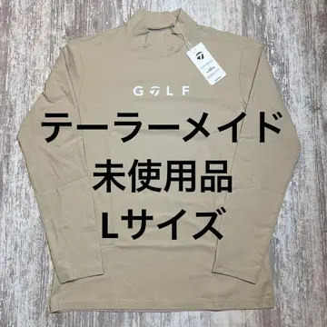 테일러메이드 골프웨어 모크넥 셔츠 L 사이즈 베이지