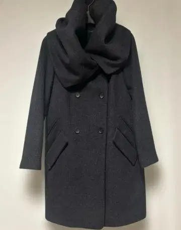 자라 울 블렌드 코트 M 사이즈