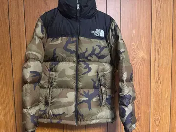 THE NORTH FACE 다운 자켓 M 카모플라쥬 눕시