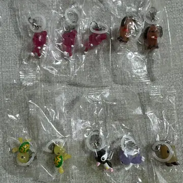 포스트펫 메지루시 액세서리 2 모모 가챠 일괄 10개