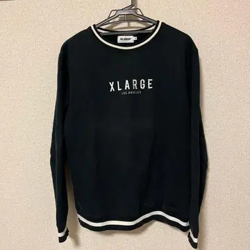 XLARGE 블랙 맨투맨 M