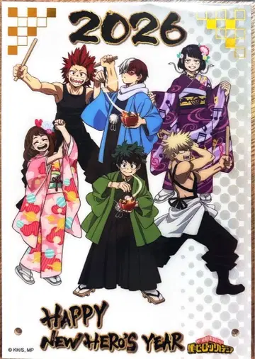 나의 히어로 아카데미아 히로아카 2026년 오세치 아크릴 스탠드