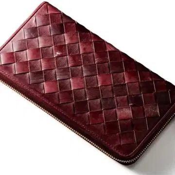 코코마이스터 더 오크 바크 디바 스테이션 와인 레드 장지갑