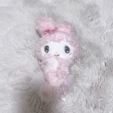 멜로우사로미우사 시리즈 마이멜로디 봉제 인형 키링 마스코트