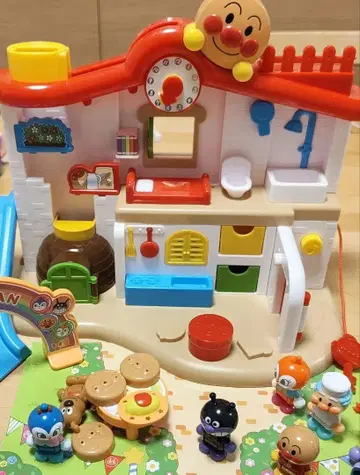 호빵맨 완구 하우스 세트