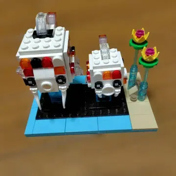 [ 중고 사용품 ] 레고 40545 브릭헤즈 반려동물 잉어