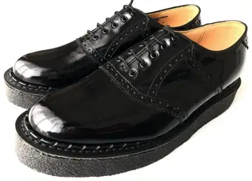 새상품 조지 콕스 에나멜 가죽 러버 솔 부츠 잉글랜드제