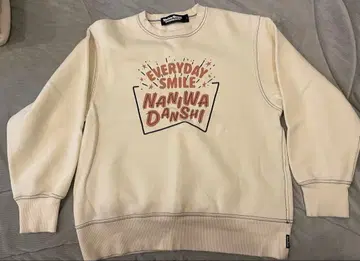 나니와 단시 에브리데이 스마일 맨투맨 M