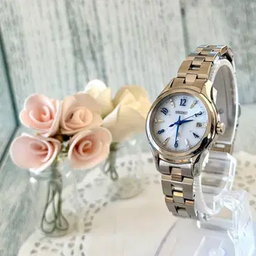 [레어] SEIKO 루키아 손목시계 1B22-0AX0 전파 솔라 청조