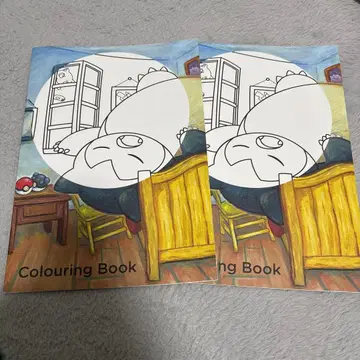 2권 포켓몬 색칠 공부 책 고흐 콜라보 coloring book