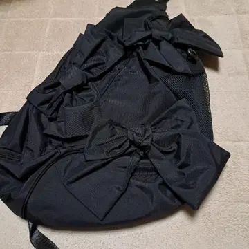 메리제니 리본 숄더백