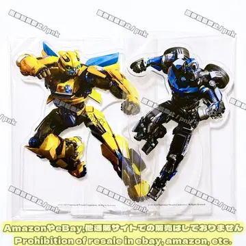 트랜스포머 범블비 미라지 아크릴 스탠드 2개 세트