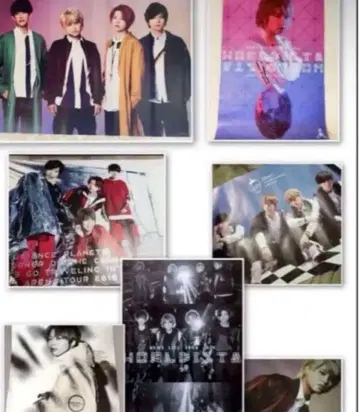 NEWS 포스터 7세트 미사용 새상품 익명 배송