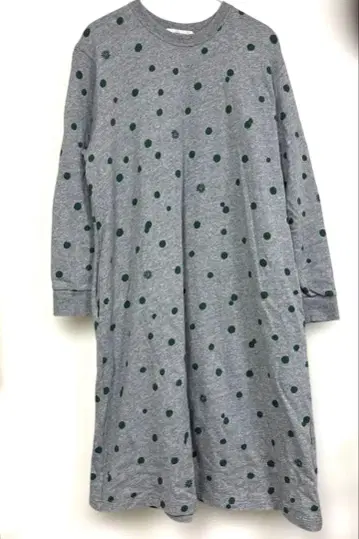 SUPER HAKKA 수채화 도트 마가렛 프린트 쭈리 원피스