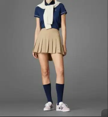 [ 아디다스 골프 ] 풀온 플리츠 스커트 사이즈 L