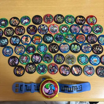 요괴워치 제로시키 메달 55개 세트 (동작 확인 안 함)