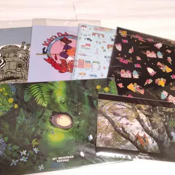 스튜디오 지브리 클리어 파일 6장 세트