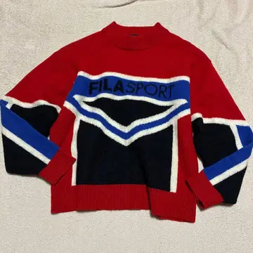 휠라 FILAsports 스웨터 XL 빨간색 레드