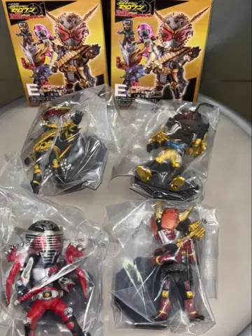 제일복권 가면라이더 제로원 E상 피규어 4체 세트