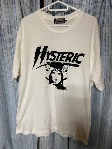 HYSTERIC GLAMOUR HI-FI CLUB 티셔츠 / 화이트