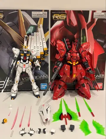 RG 뉴 건담 사자비 기본 조립 (먹선 넣기) 세트