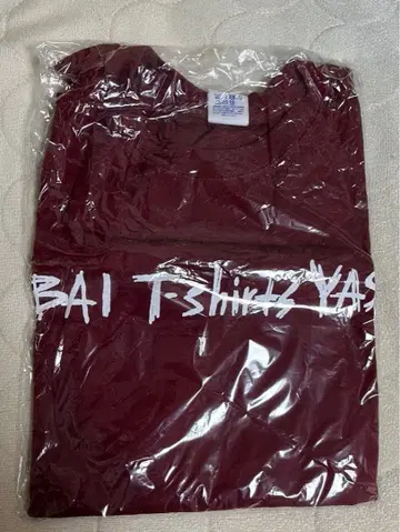 야바이셔츠야상 2018 투어 롱 T 크림슨