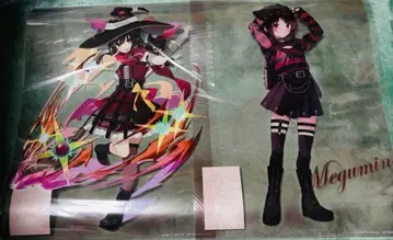 제비뽑기당 이 멋진 세계에 축복을! A3 클리어 포스터 메구밍