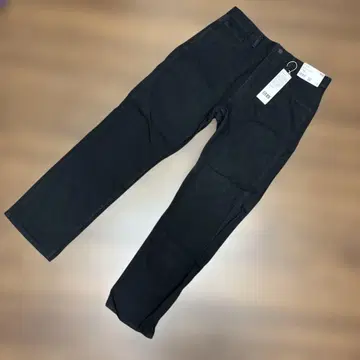 새상품 택 포함 Uniqlo U 레귤러 핏 청바지 31 블랙